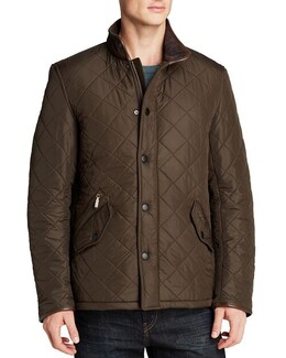 Barbour: Зелёная куртка 