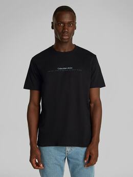 Calvin Klein Jeans: Чёрная футболка 
