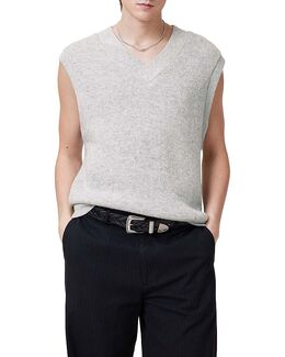 Allsaints: Серый жилет 