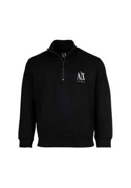 Armani Exchange: Свитшот с воротником 