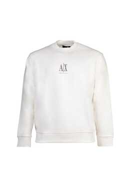 Armani Exchange: Белый свитшот 