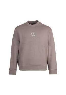 Armani Exchange: Бежевый свитшот 