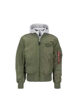 Alpha Industries: Зелёная куртка 