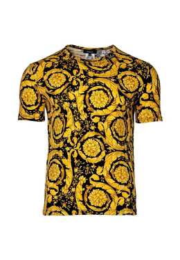 Versace: Хлопковая футболка 