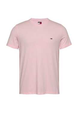 Tommy Jeans: Розовая футболка 