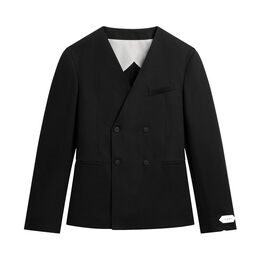 Jacquemus: Чёрный жилет 