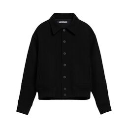 Jacquemus: Чёрная куртка 