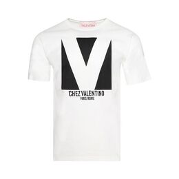 Valentino: Футболка с принтом 