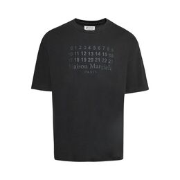 Maison Margiela: Чёрная футболка 