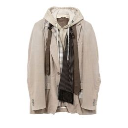 Maison Mihara Yasuhiro: Бежевая куртка 