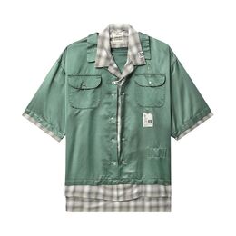 Maison Mihara Yasuhiro: Рубашка с коротким рукавом 