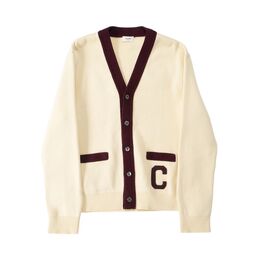 CELINE: Бордовый кардиган 