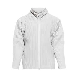 Homme Plissé Issey Miyake: Светлый кардиган 