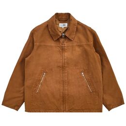 MM6 Maison Margiela: Коричневая куртка 