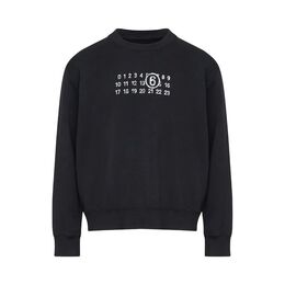 MM6 Maison Margiela: Чёрная толстовка 