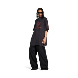 Balenciaga: Футболка больших размеров 