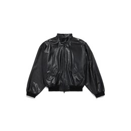 Balenciaga: Чёрная куртка 