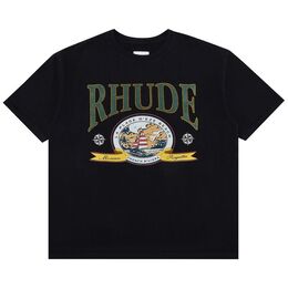 Rhude: Винтажная футболка 