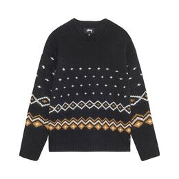 Stussy: Серый свитер 