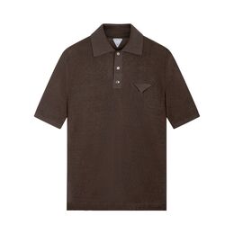 Bottega Veneta: Тёмная рубашка 