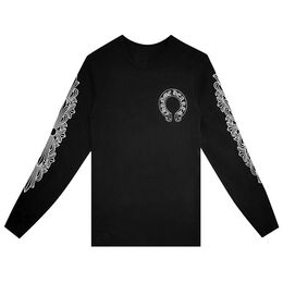 Chrome Hearts: Чёрная футболка 