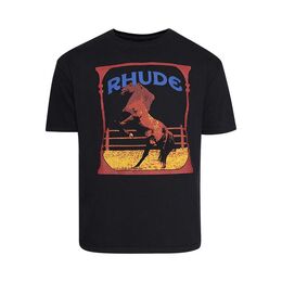 Rhude: Винтажная футболка 
