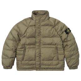 Supreme: Зелёная куртка  Stone Island