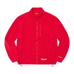 Supreme: Красная куртка  Polartec