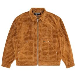 Supreme: Замшевая куртка  Work