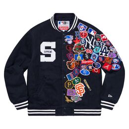 Supreme: Синяя куртка  New Era