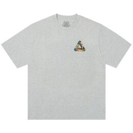 Palace: Серая футболка 