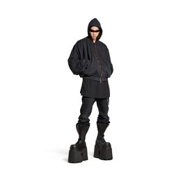 Balenciaga: Куртка с капюшоном 