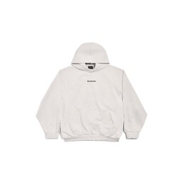 Balenciaga: Белая толстовка 