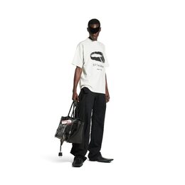 Balenciaga: Белая футболка 