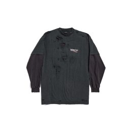 Balenciaga: Футболка с длинным рукавом 