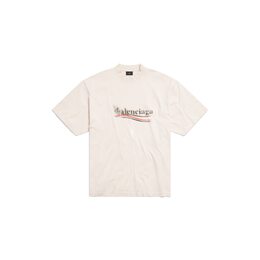Balenciaga: Чёрная футболка 