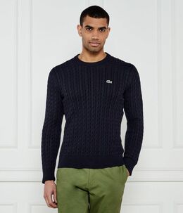 Lacoste: Синий свитер 