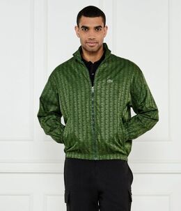 Lacoste: Зелёная куртка 