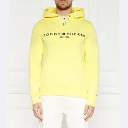 Tommy Hilfiger: Жёлтая толстовка 