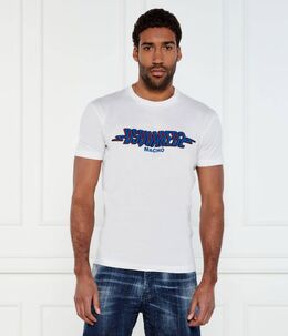 Dsquared2: Белая футболка  Cool