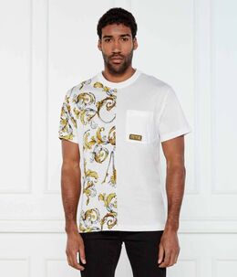 Versace Jeans Couture: Белая футболка 
