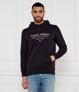 Tommy Hilfiger: Чёрный свитер 