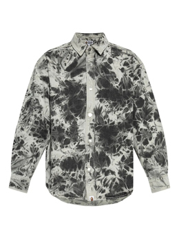 A BATHING APE: Рубашка с длинным рукавом 
