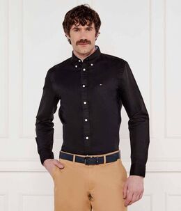 Tommy Hilfiger: Чёрная рубашка 