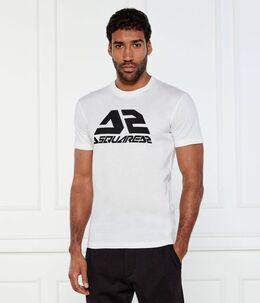 Dsquared2: Белая футболка  Cool
