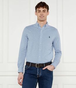 Polo Ralph Lauren: Синяя рубашка 