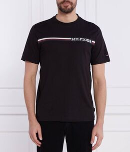 Tommy Hilfiger: Чёрная футболка 