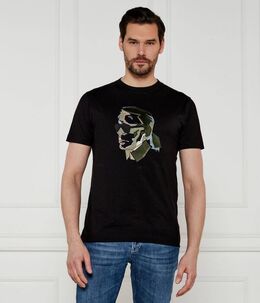 Karl Lagerfeld: Чёрная футболка 