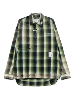 Maison Mihara Yasuhiro: Рубашка в клетку 