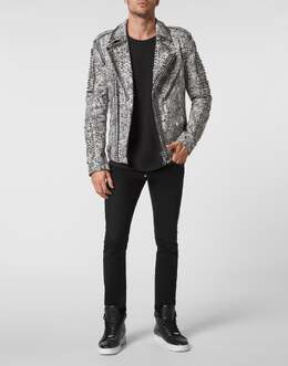 Philipp Plein: Кожаная куртка 